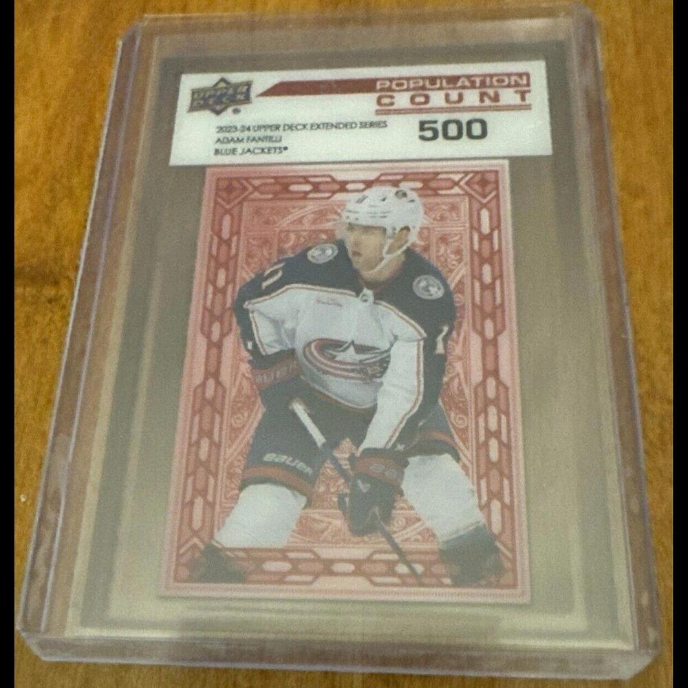 Adam Fantilli 2023-24 Upper Deck Extended Population Count 500 #PC-89 EX